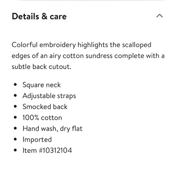 English Factory White Scalloped Tiered Midi Dress Multi Color Trim Whimsical XS - Picture 8 of 9